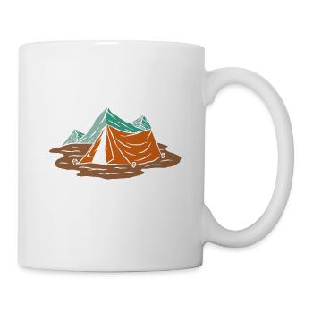 Proud Mother Of A Scout Leader - Mug - white - Right