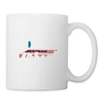 Just A Girl Who Loves Airboats Propeller Swamp Hyd - Tasse - Weiß - Rechts