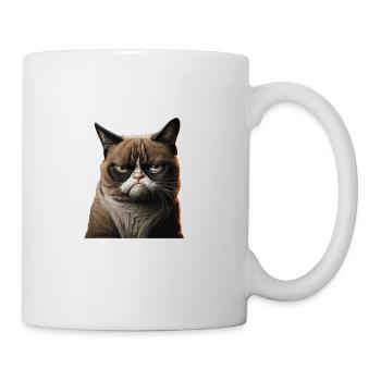 Ich liebe Menschen und Ironie und Sarkasmus - Tasse - Weiß - Rechts