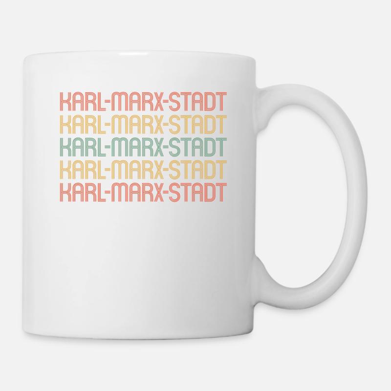 Karl Marx Städter Städterin Karl Marx Stadt - Tasse - Weiß