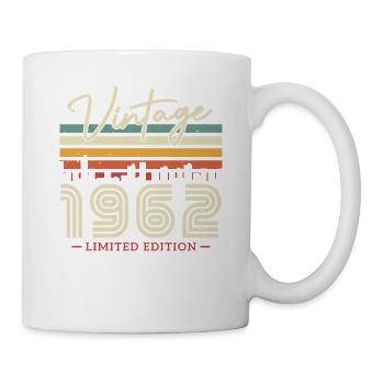 Vintage 1962 Birthday Gift - Mug - white - Right