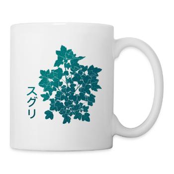 Pflanze Johannesbeeren - Tasse - Weiß - Rechts