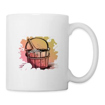Mir Reichts Sauna - Saunieren Saunameister - Tasse - Weiß - Rechts