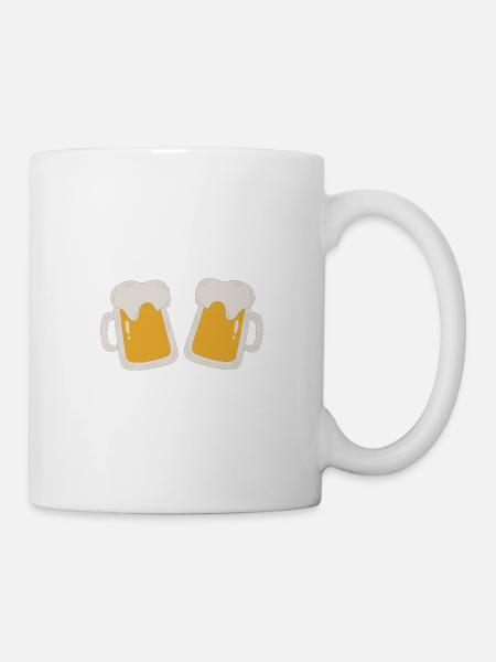 Bier Spruch - Tasse - Weiß