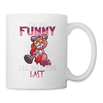 Horror Clown Horrorfilm Filmfestival + Halloween - Tasse - Weiß - Rechts