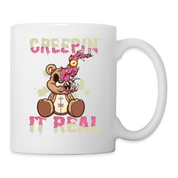 Horror Clown Horrorfilm Filmfestival + Halloween - Tasse - Weiß - Rechts