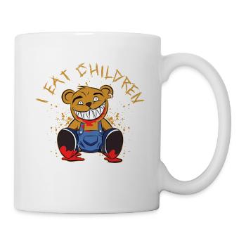 Horror Clown Horrorfilm Filmfestival + Halloween - Tasse - Weiß - Rechts