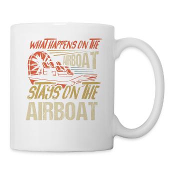 Ce qui se passe sur l’hydroglisseur reste sur l’hydroglisseur S - Mug blanc - blanc - Droite