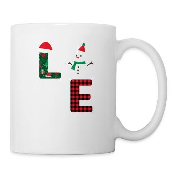 Love CNA Life Snowman Santa Claus Funny - Mug - white - Right