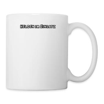 Feuerwehr - Helden im Einsatz - Tasse - Weiß - Rechts