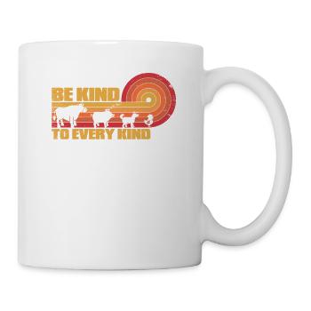 Be Kind To Every Kind Welfare Rights Lover Animal - Mug - white - Right