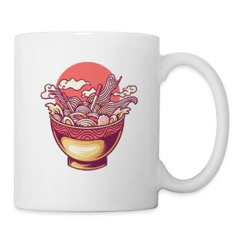 Schüssel Miso Shoyu Liebhaber Tonkotsu Ramen - Tasse - Weiß - Rechts