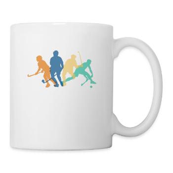 Hockey Traum Hallenhockey Hockeyspiel Spieler - Tasse - Weiß - Rechts