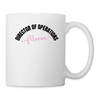 Directrice des opérations Mama Mère - Mug blanc - blanc - Droite
