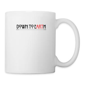 Chemise terre-à-terre pour les accros de l’art de la mode - Mug blanc - blanc - Droite