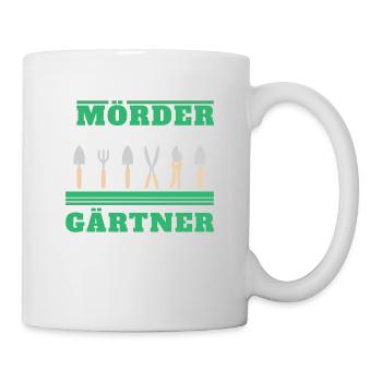 Gärtner Geschenke und Mehr - Tasse - Weiß - Rechts
