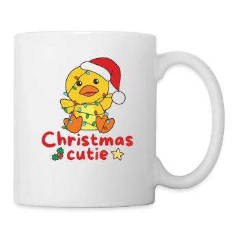 Duck Christmas Duck Christmas Cutie - Mug - white - Right