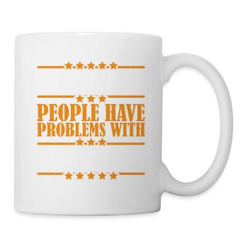 5 Out Of 4 People Have Problems With Fractions 3 - Tasse - Weiß - Rechts