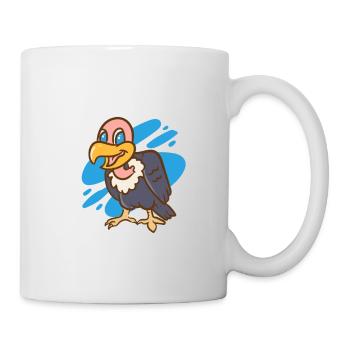 Geierflüsterer - Tasse - Weiß - Rechts