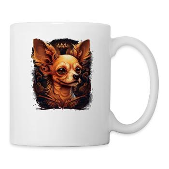 Chihuahua | Colorful Art Dog Puppy - Mug - white - Right