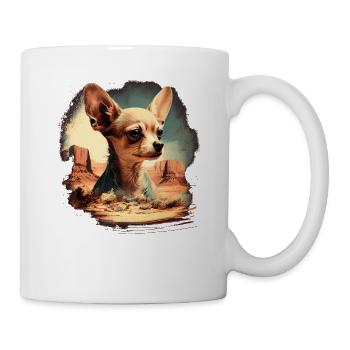Chihuahua | Colorful Art Dog Puppy - Mug - white - Right