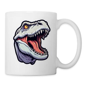 Dinosaure T Rex - Mug blanc - blanc - Droite