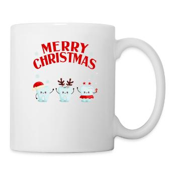 Joyeux Noël Que toutes vos dents soient blanches - Mug blanc - blanc - Droite