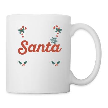 Most likely request to Santa Claus - Mug - white - Right