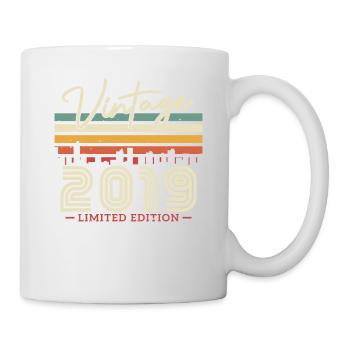Vintage Gift 2019 4/5 J. - Mug - white - Right