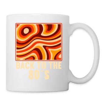 80s Themed Party Back to the 80s Costume - Mug - white - Right