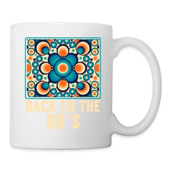 80s Themed Party Back to the 80s Costume - Mug - white - Right
