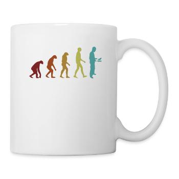 Pancakes Evolution Recipes Flapjack Lover Pancake - Mug - white - Right