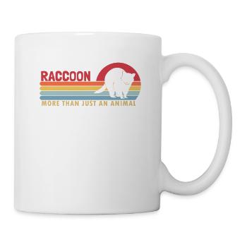 Waschbär mehr als ein Animal Trash Panda Freund - Tasse - Weiß - Rechts