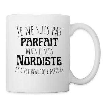 Pas parfait mais Nordiste, cadeau homme humour - Mug blanc - blanc - Droite