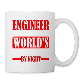 Engineer By Day, World's Greatest Dad By Night 2 - Mug - white - Right