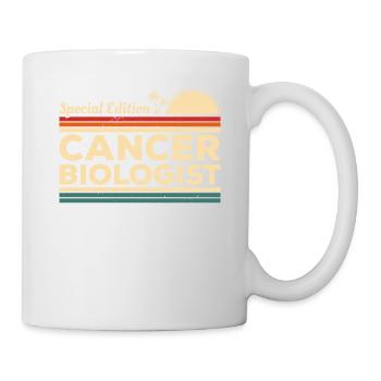 Vintage Sonderausgabe Krebsbiologe Biologie - Tasse - Weiß - Rechts