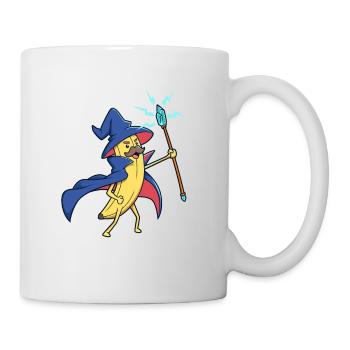 Zauberer Banane - Tasse - Weiß - Rechts