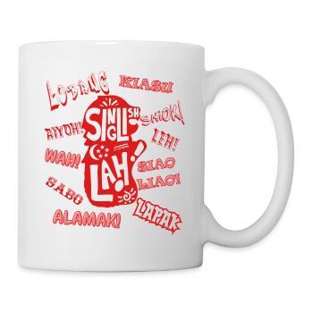 SINGAPORE SLANG, SINGLISH - Mug - white - Right