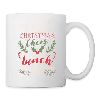 La meilleure façon de répandre l’ de Noël - Mug blanc - blanc - Droite