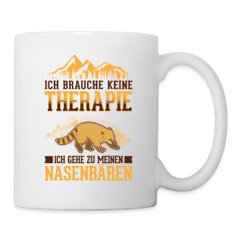 Coati Therapy Coati Proboscis Bear - Mug - white - Right