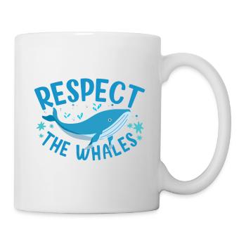 Ich Kann Nicht, Es Ist Walsaison Walliebhaber - Tasse - Weiß - Rechts