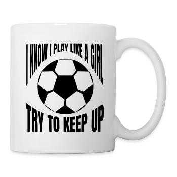 Soccer Player Soccer Team Soccer Design - Mug - white - Right