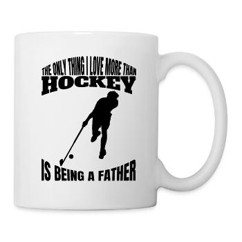 Floorball Hockey Hockey Hockey Hockey Cadeau Joueur de Hockey sur Gazon - Mug blanc - blanc - Droite