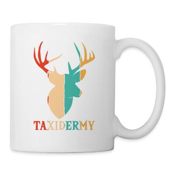 Retro Taxidermist Tools Animals Lover Taxidermy - Mug - white - Right
