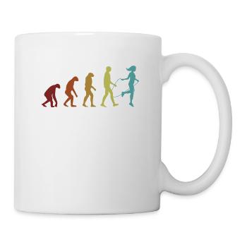 Jump Rope Evolution Speed Skipping Jumping Jump - Mug - white - Right