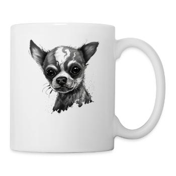 Chihuahua | Zombie Dog Undead Scary Halloween - Mug - white - Right