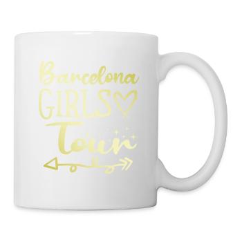 Barcelona Girls Tour - Mug blanc - blanc - Droite