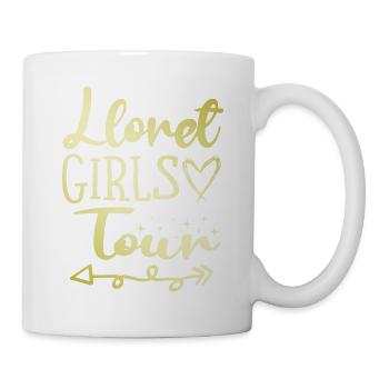 Lloret De Mar Girls Tour - Tasse - Weiß - Rechts