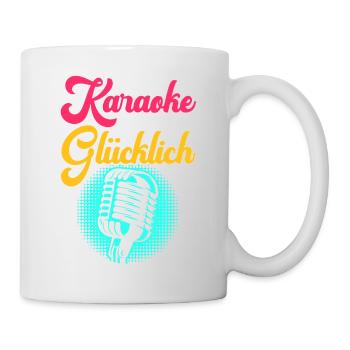 Karaoke Singen Für Lustige Karaoke Sängerin Karaok - Tasse - Weiß - Rechts