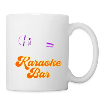 Karaoke Singen Für Lustige Karaoke Sängerin Karaok - Tasse - Weiß - Rechts